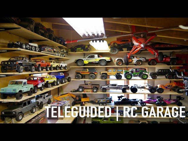 TELEGUIDED | RC GARAGE  - Shop Tour 1, Almost 50+ RC Cars and Trucks