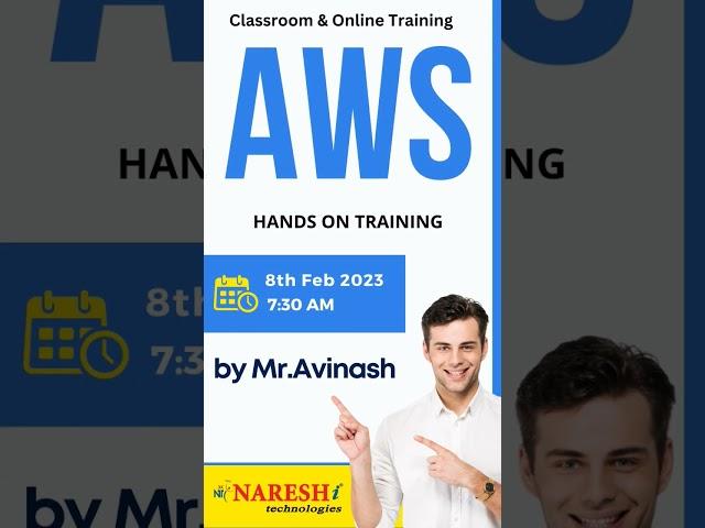 AWS Hand-on Training by Mr. Avinash