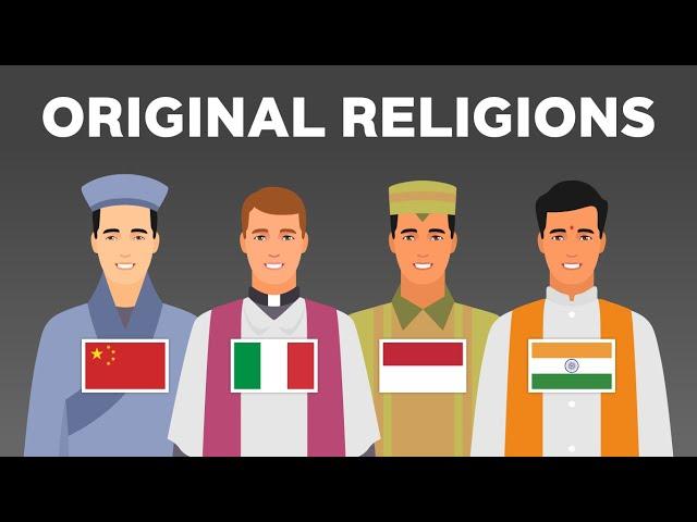 Original Religions From Different Countries