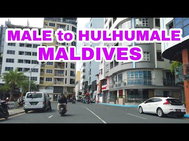 Male to Hulhumale : Maldives Virtual Drive