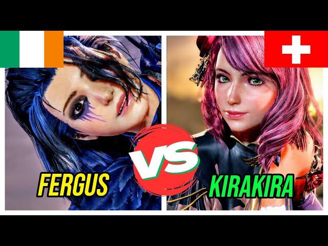 Tekken 8 ▰ Fergus (#2 ASUKA) Vs KiraKira (#5 ALISA) ▰ INSANE Matches!