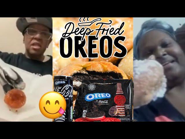 DEEP FRIED COKE OERO COOKIES!! WITH LELANI'S KITCHEN...