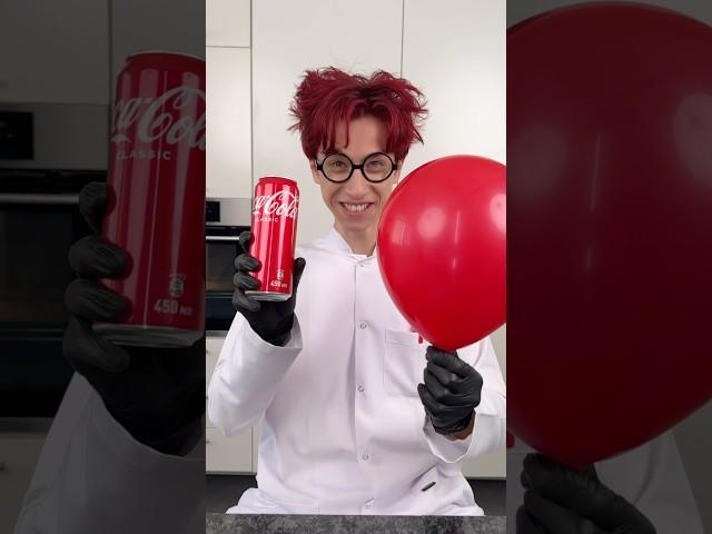 Coke with Balloon experiment 