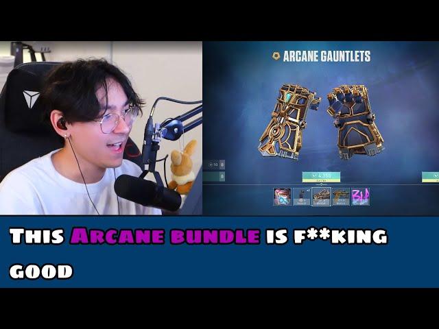 TenZ reacts to new "Arcane Bundle" in Valorant