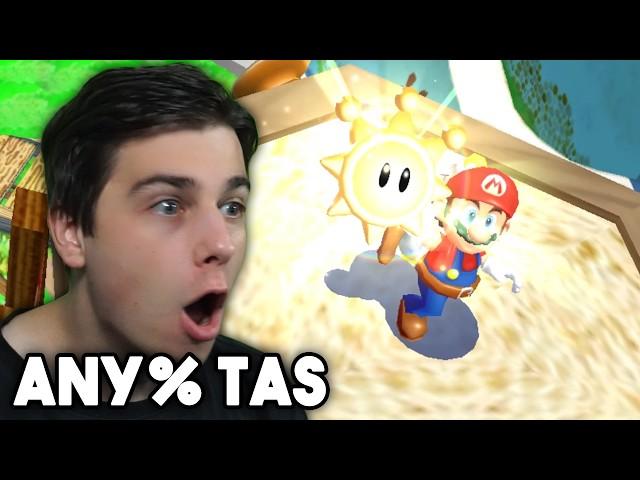 Speedrunner explains New Mario Sunshine TAS (Any% No ACE)