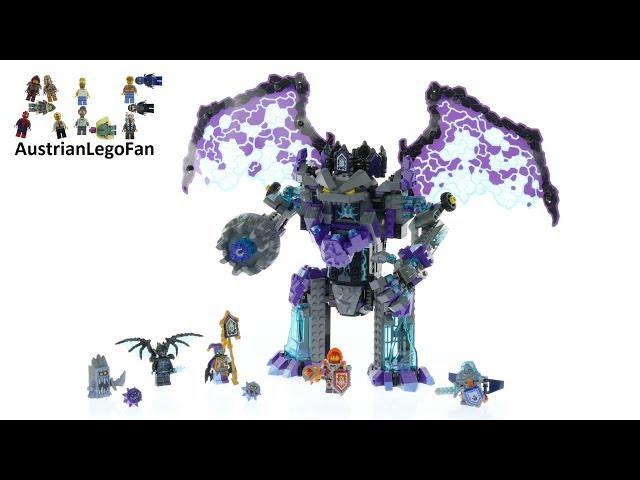 Lego Nexo Knights 70356 The Stone Colossus of Ultimate Destruction - Lego Speed Build Review