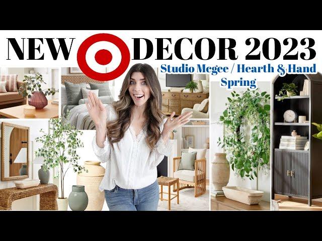 NEW* 2023 TARGET HOME DECOR / Target Shop With Me Studio Mcgee + Hearth & Hand Spring Decor