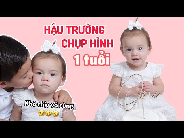 #620: Hậu trường chụp hình 1 tuổi cho em Sarah và sinh nhật của Cúc