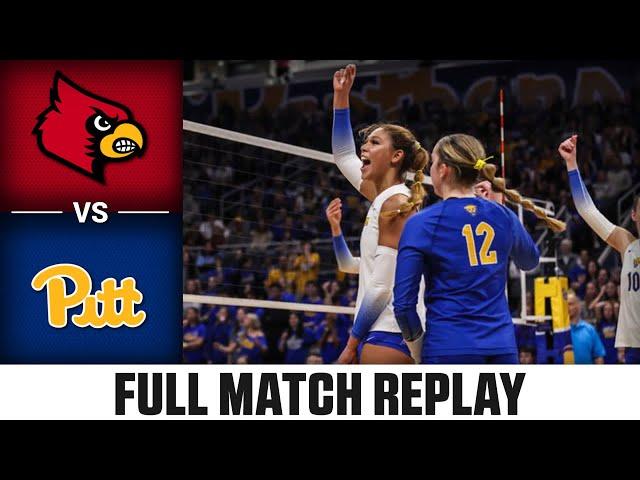 Louisville vs. Pitt Full Match Replay | 2024 ACC Volleyball