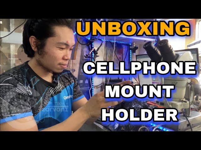 Cellphone Mount Holder Unboxing ni Ka Tiktech