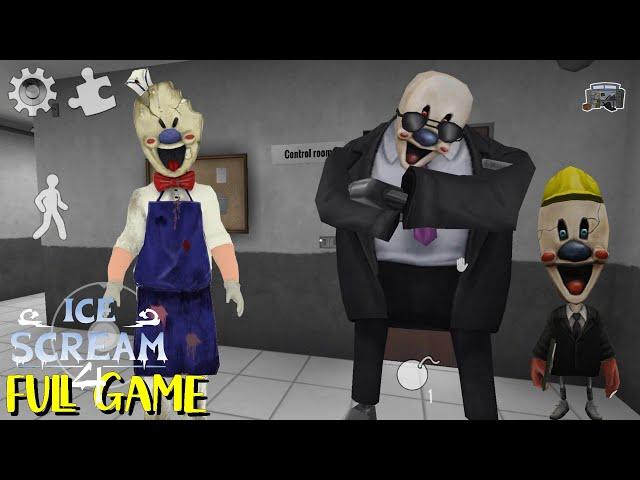 Ice Scream 4: Rods Factory Full Playthrough Gameplay