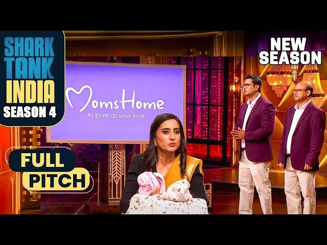 Moms Home के soft baby essentials को छूकर Vineeta बेहद Happy हुईं | Shark Tank India S4 | Full Pitch