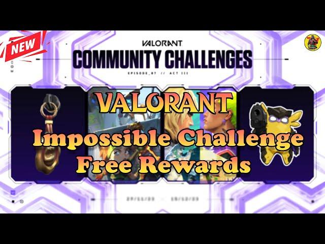 All Valorant Community Challenges | How To Complete & Rewards | Valorant Update | @AvengerGaming71