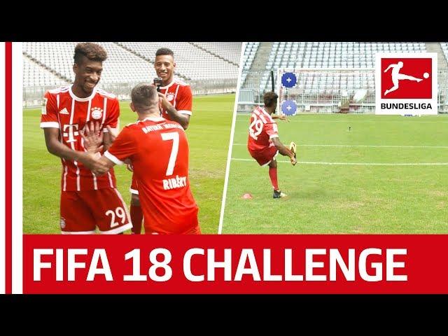 Ribery Bringing French Magic For Bayern - EA Sports FIFA 18 Bundesliga Free Kick Challenge