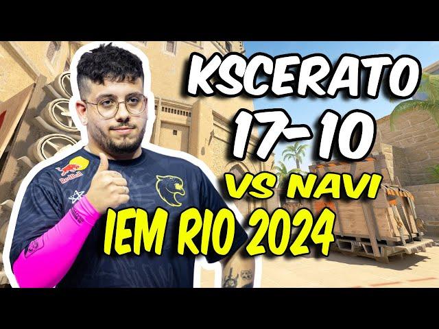 CS2 POV | FURIA KSCERATO (17/10) vs NAVI (Mirage) @ IEM Rio 2024