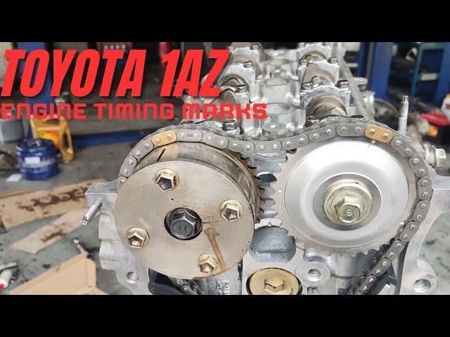 1az timing marks.  Toyota Corolla