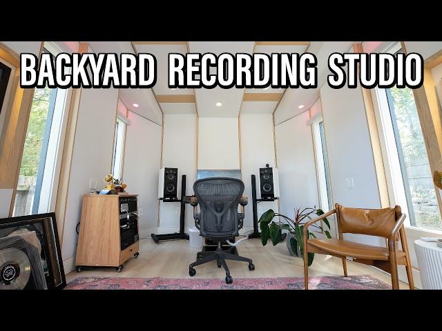 Building a Backyard Studio - Jacob Biz Morris Recording Studio Tour