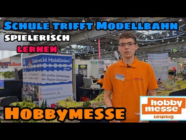 Schule trifft Modellbahn - Größte Modellbahn einer Schüler AG! Hobbymesse 2024