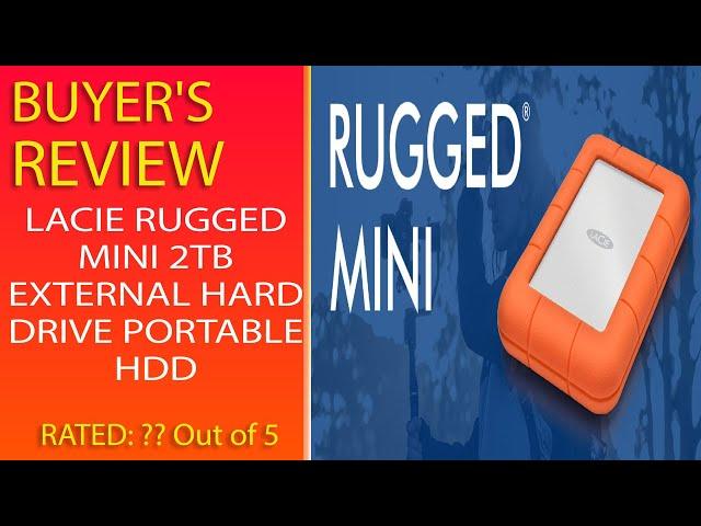 Review Lacie Rugged Mini 2Tb External Hard Drive Portable Hdd