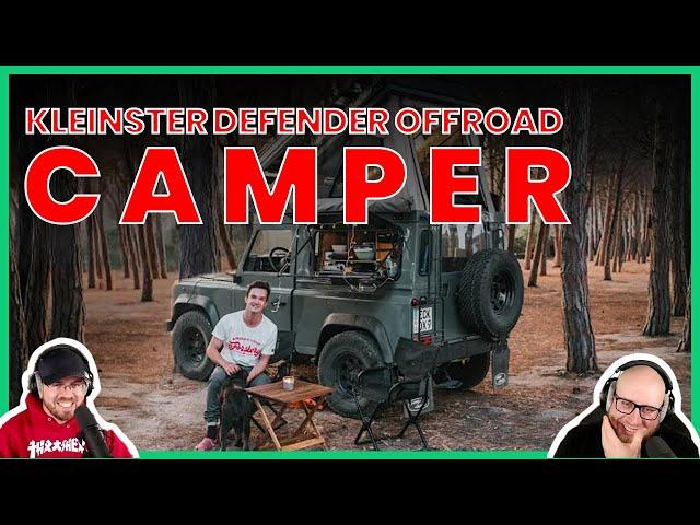 Der KLEINSTE DEFENDER CAMPER | NATURENSÖHNE reagieren