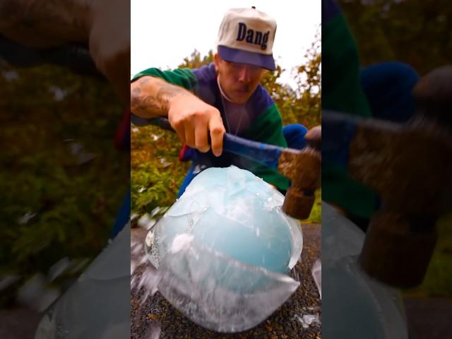 POLAR ICE ASMR!‍️ #asmr #balloon #chill #funnyvideos #satisfying #shorts #fun #fypシ゚ #fyp #fy