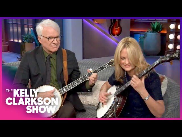 Steve Martin & Alison Brown Play Banjo From Their New Album 'Wall Guitar'