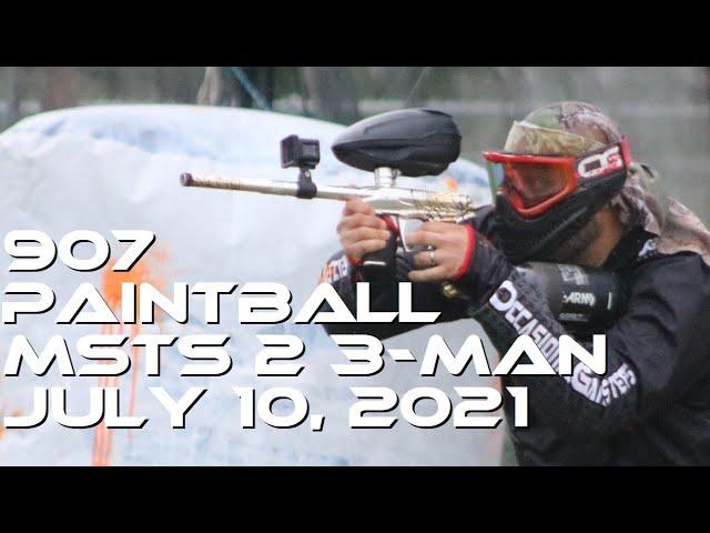 907 Paintball MSTS 2 3-man 7/10/2021 Force Gameplay