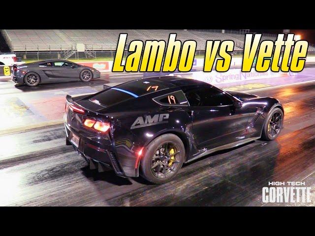 World's Fastest Z06 vs Underground Lamborghini