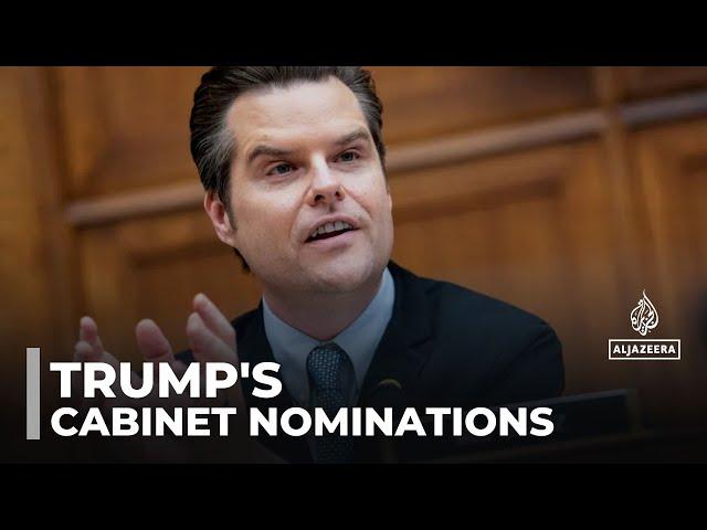 Trump's cabinet nominations: Rubio, Gaetz and Gabbard picked for top posts