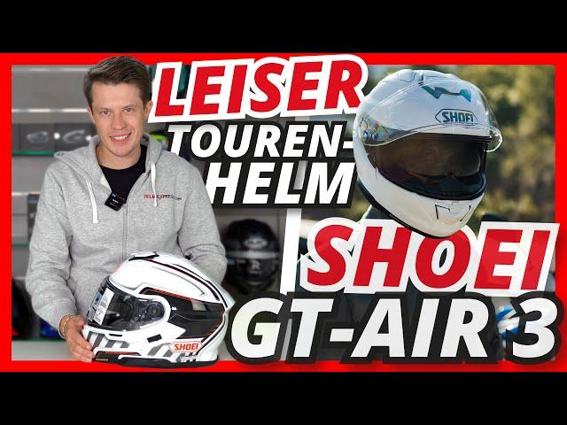 SHOEI GT-AIR 3 - extrem leiser & komfortabler Tourenhelm [Unboxing & erster Eindruck]