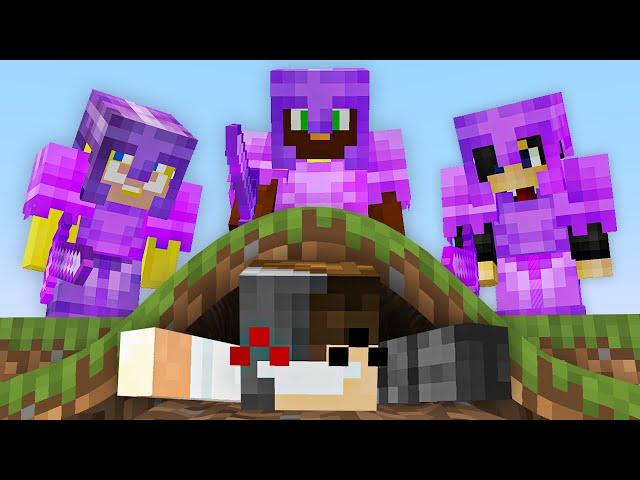 Secretly Cheating in a Minecraft Manhunt