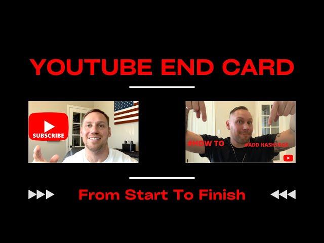 How To Make A YouTube END CARD (FOLLOW ALONG Tutorial)