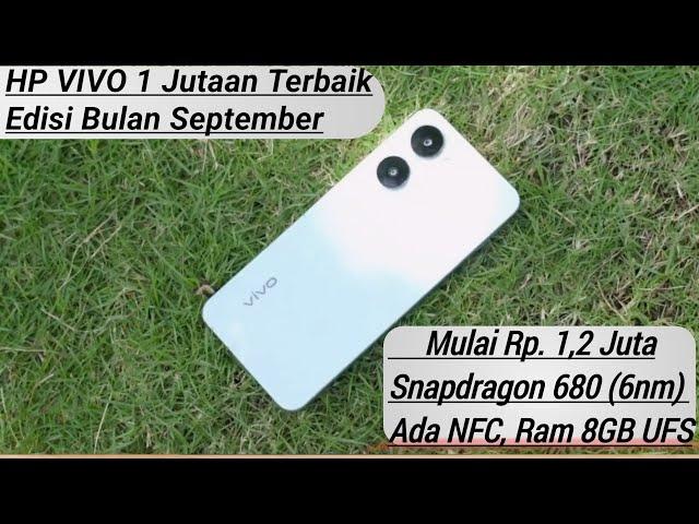 6 HP VIVO HARGA 1 JUTAAN TERBAIK Di 2024! Edisi September