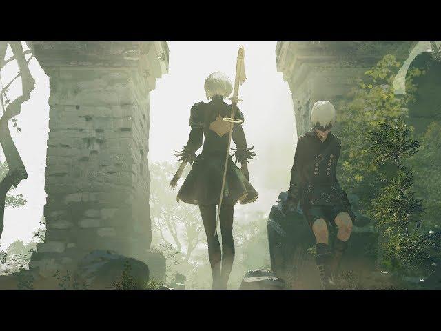 Полный игрофильм Nier: Automata - Версия субтитры