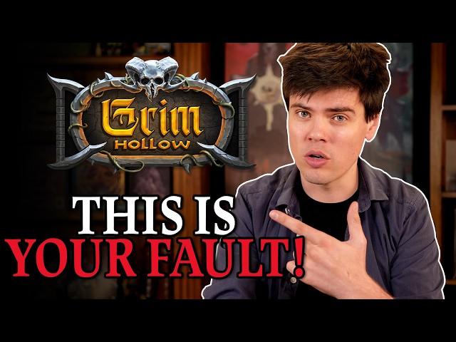 DnD's Greatest Dark Fantasy Setting Returns, and it's Because of You! | Grim Hollow | D&D 5e