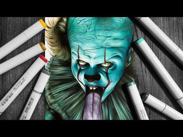 Drawing Pennywise - IT Chapter Two