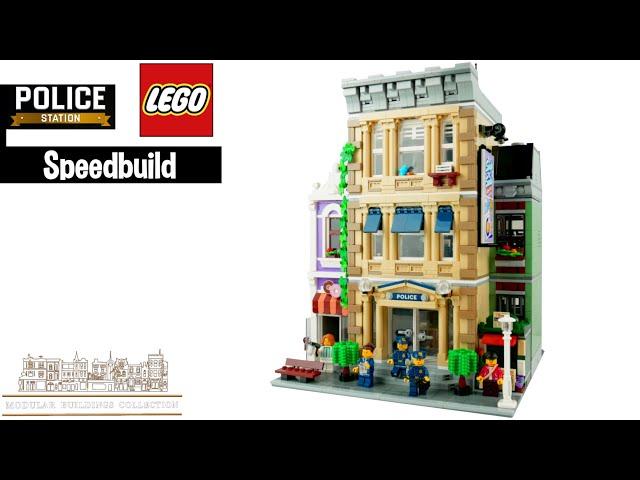 LEGO 'Police Station' 10278 | Modular Buildings Collection 2021 - LEGO Speed Build