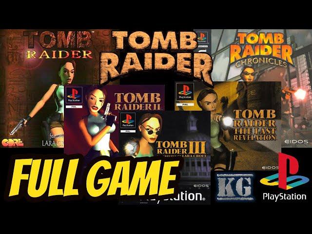 Tomb Raider ANTHOLOGY [PS1] 100% ALL SECRETS Gameplay Walkthrough FULL GAME [4K60ᶠᵖˢ]