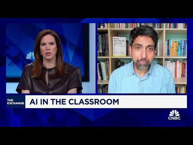 AI can help personalize learning in education industry, says Khan Academy CEO
