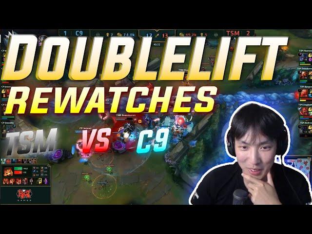 Doublelift Rewatches Best Game against Sneaky | Speaks On Old Teammates | League Twitch Highlights