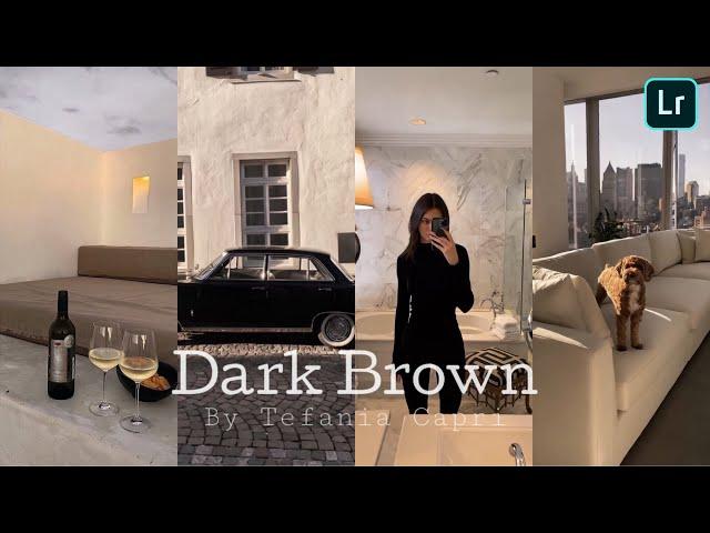 Dark Brown Lightroom Preset Download