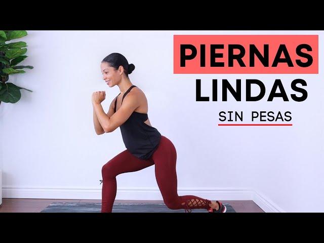 LOS MEJORES EJERCICIOS PARA TONIFICAR PIERNAS Y GLUTEOS EN CASA | Elimina Celulitis