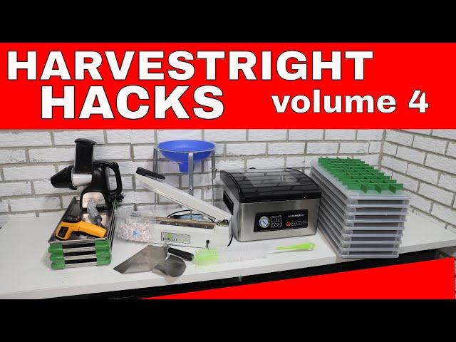 The Accessories You Need For your Freeze Dryer! #harvestrighthacks