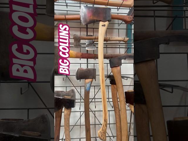 This big Collins is amazing! Spalted Maple swells and wedge! #axe #collins