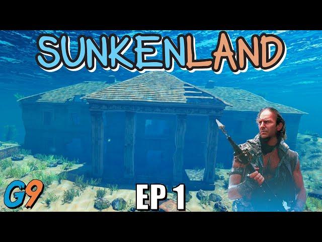 SunkenLand - EP1 (New Waterworld Survival Game)