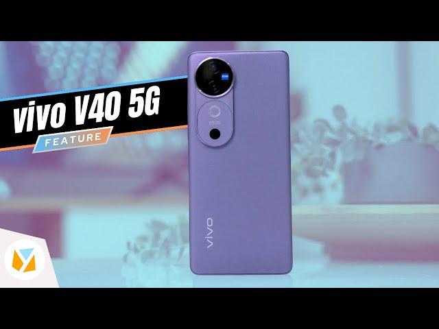 vivo V40 (5G) | NON-PRO with ZEISS cameras and STEREO speakers