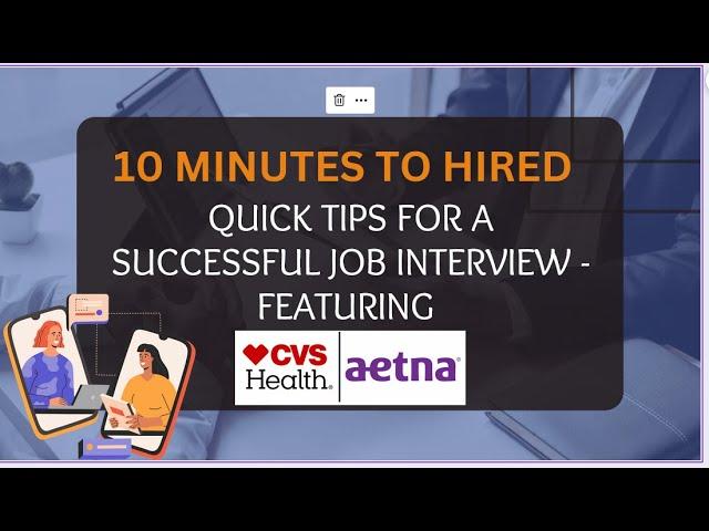 10 Minutes to Hire - Aetna