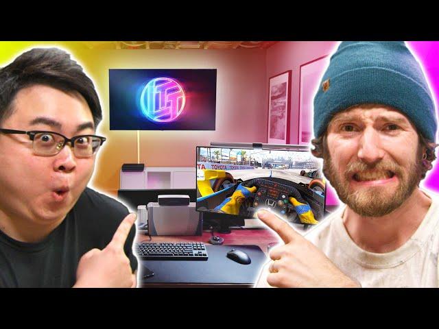 I broke my camera man's bed! - Intel $5,000 Extreme Tech Upgrade