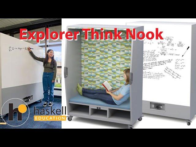 The Explorer Think Nook - A Calming & Collaborative Workspace | Worthington Direct