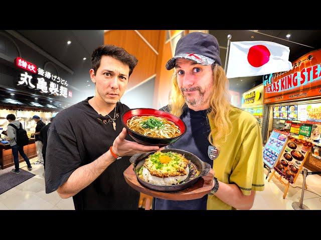 On teste les restaurants d'un centre commercial au Japon